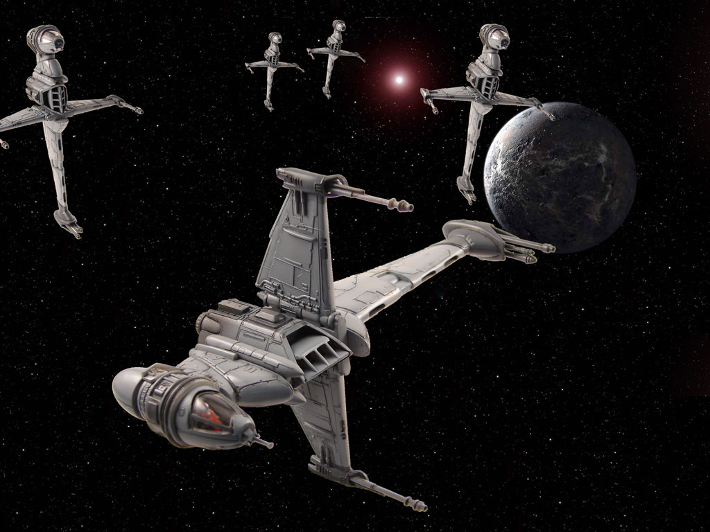 Star Wars: B-Wing Fighter - modelos a escala